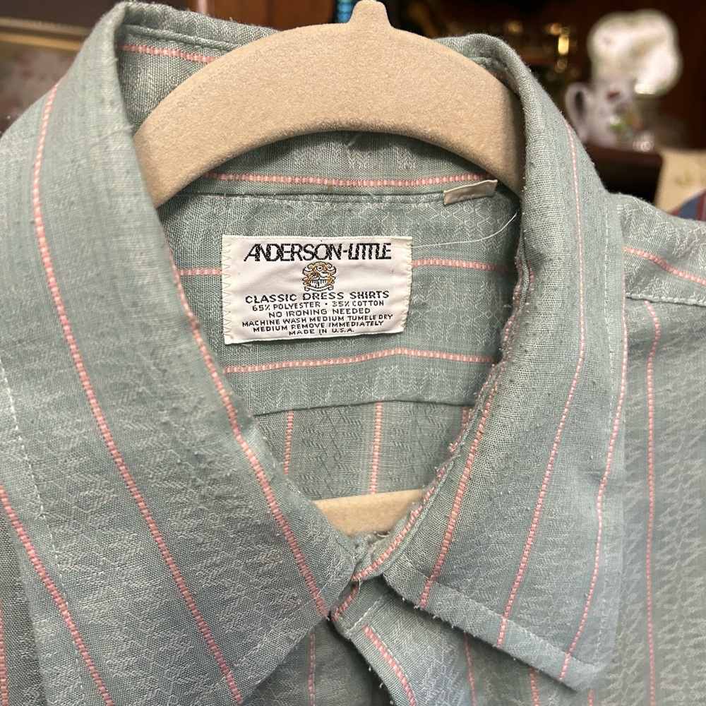 Vintage Anderson-Little Classic Dress Shirt